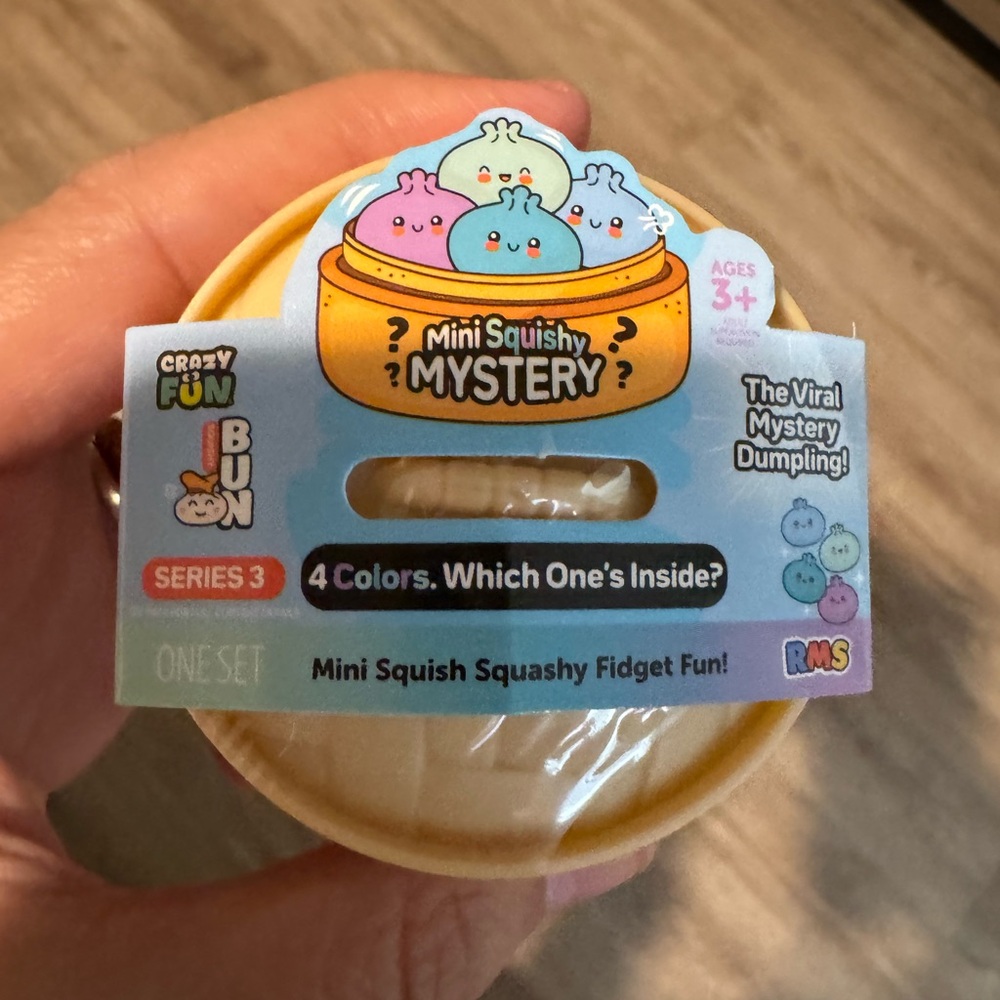 Mini Squishy Mystery Dumpling - Authentic RMS crazy fun brand